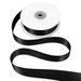 7/8" Black Double Face Satin Ribbon - 25 Yards