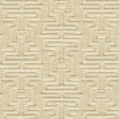 Kravet 32095.1 A Mazed Blanc Fabric