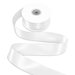 1-1/2" White Double Face Satin Ribbon - 25 Yards