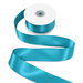 1-1/2" Turquoise Double Face Satin Ribbon - 25 Yards