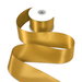 2-1/2" Gold Double Face Satin Ribbon - 25 Yards