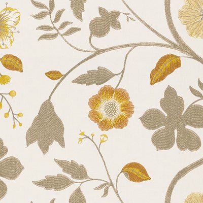 Kravet 32216.416 Whimsical Floral Saffron Fabric