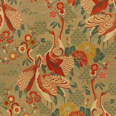 Kravet 32257.1216 Kimono Inspired Haute Red Fabric