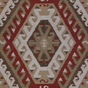 Kravet 32347.619 Rustic Kilim Sundried Red Fabric