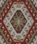Kravet 32347.619 Rustic Kilim Sundried Red Fabric