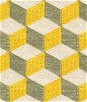 Kravet 32879.411 Color Blocks Yellow Grey Fabric