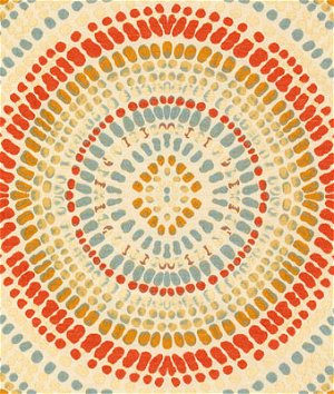 Kravet 32987.519 Painted Mosaic Coral Fabric
