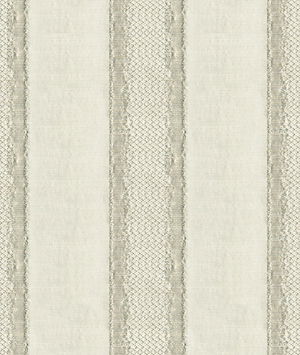 Kravet 33279.11 Gilded Stripe Platinum Fabric