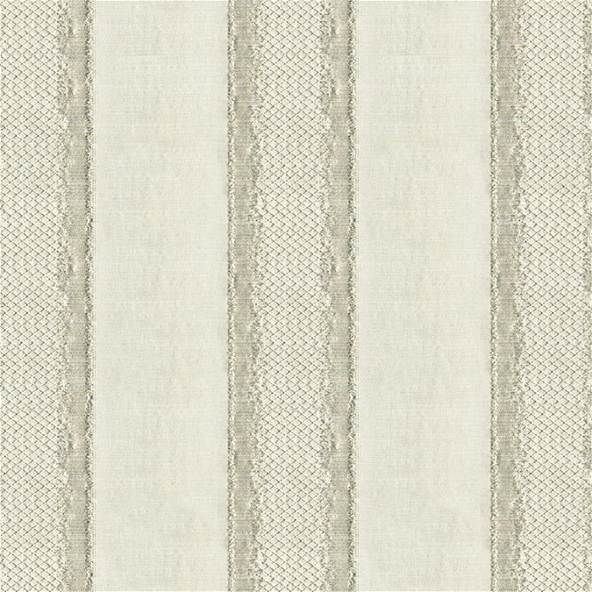 Kravet 33279.11 Gilded Stripe Platinum Fabric