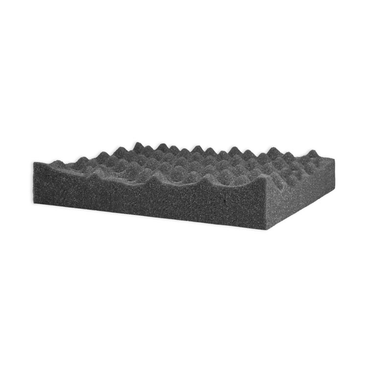 2¾ x 54 x 54 Acoustic Egg Crate Foam - Charcoal