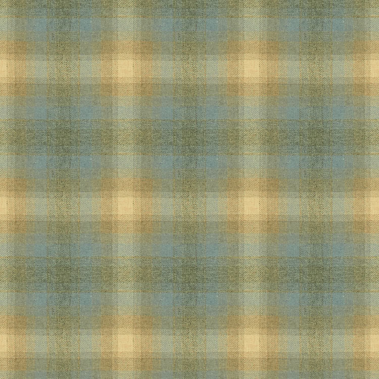 Kravet 33912.1615 Toboggan Plaid Silver Blue Fabric