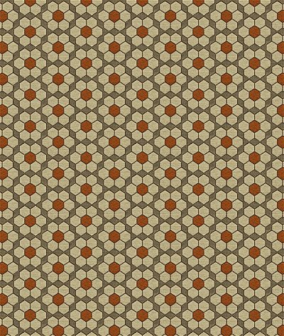 Kravet 33943.612 Bursa Mosaic Tigerlilly Fabric