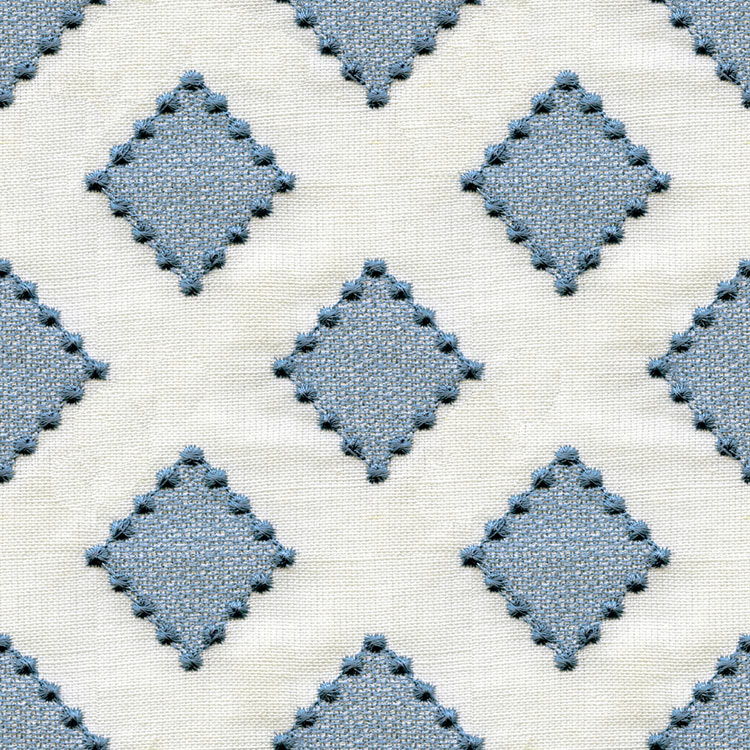 Kravet 34267.516 Diamondots Indigo Fabric