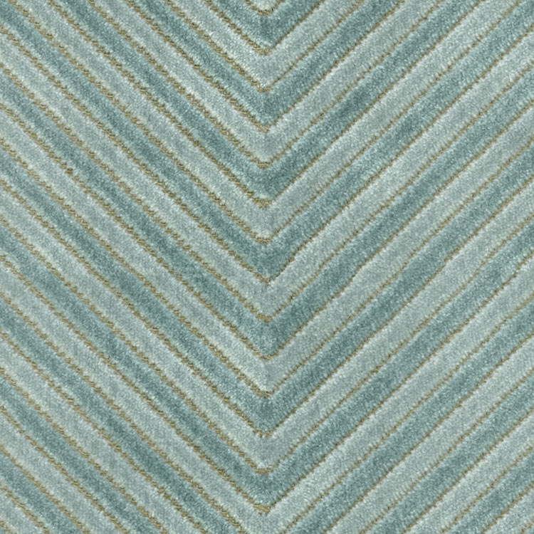 Kravet 34272.35 Zig and Zag Aqua Fabric