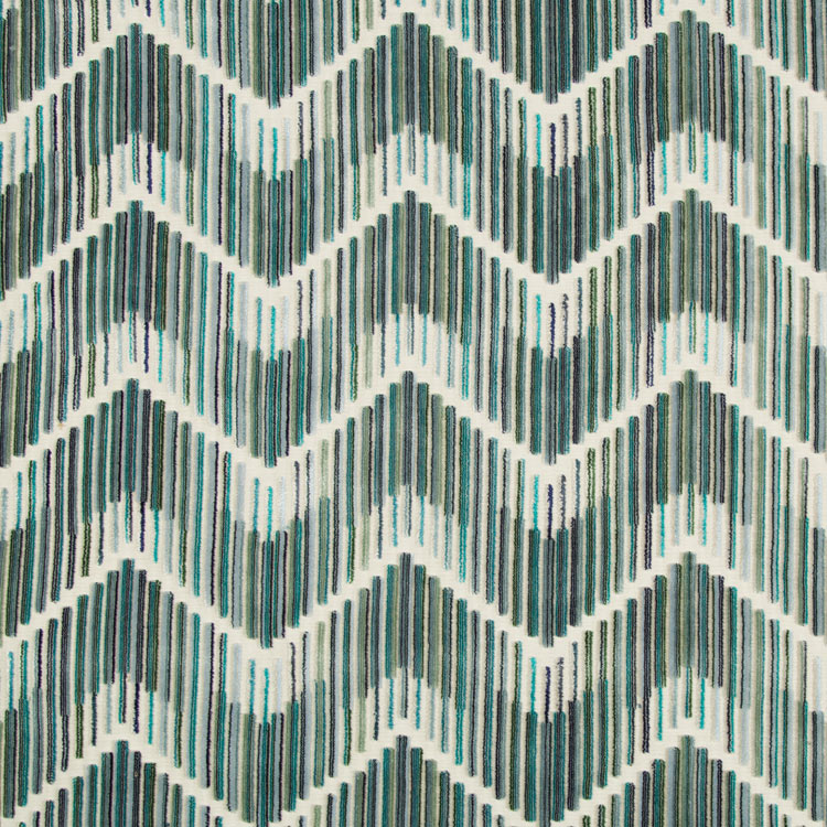 Kravet 34553.5 Highs And Lows Peacock Fabric