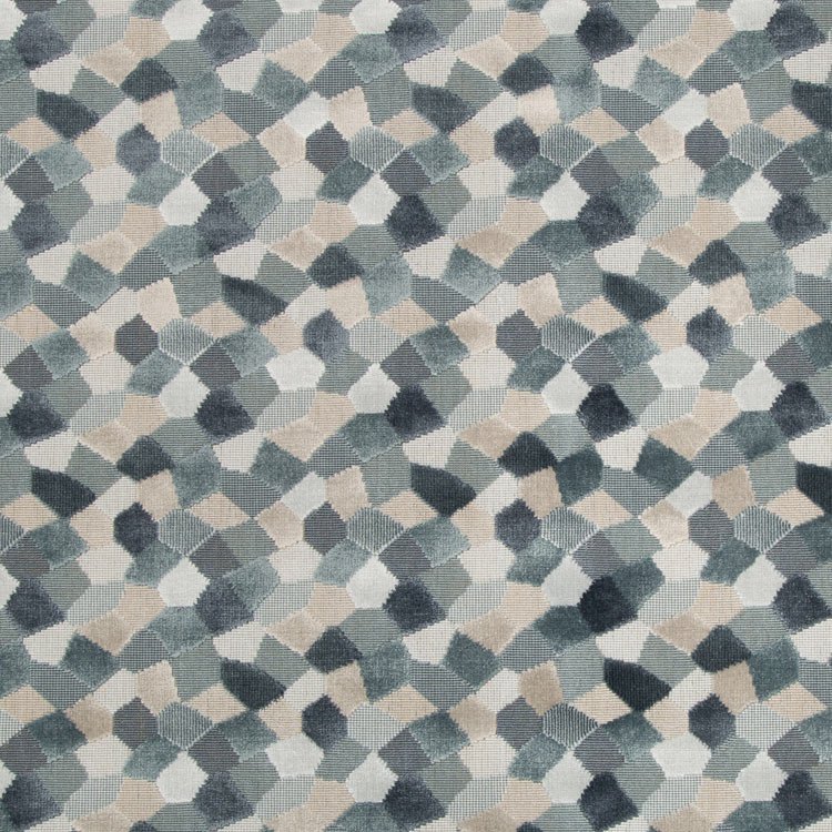 Kravet 34783.21 Modern Mosaic Harbor Fabric