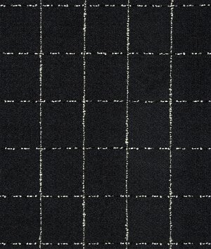 Kravet Pocket Square Noir Fabric