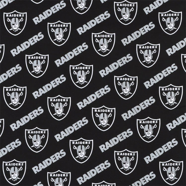 Oakland Raiders NFL Cotton Fabric