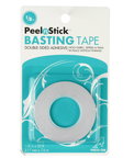 Therm O Web PeelnStick Basting Tape Double-Sided Adhesive - 1/8" x 25 Feet
