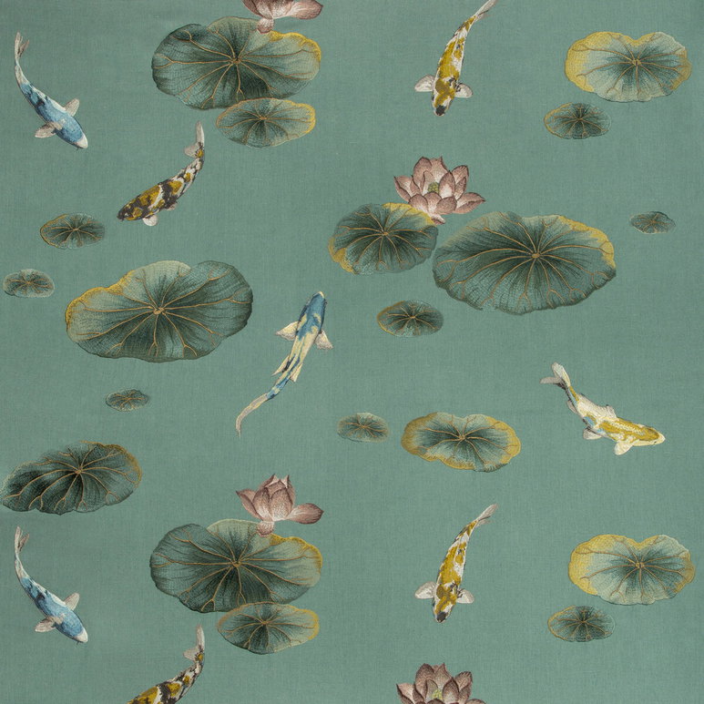 Kravet Lotus Pond Sage Fabric