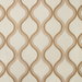 Kravet Wandering Ivory/Gold Fabric