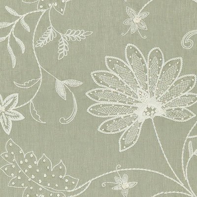 Kravet 3574.135 Hand Embroidery Mineral Fabric