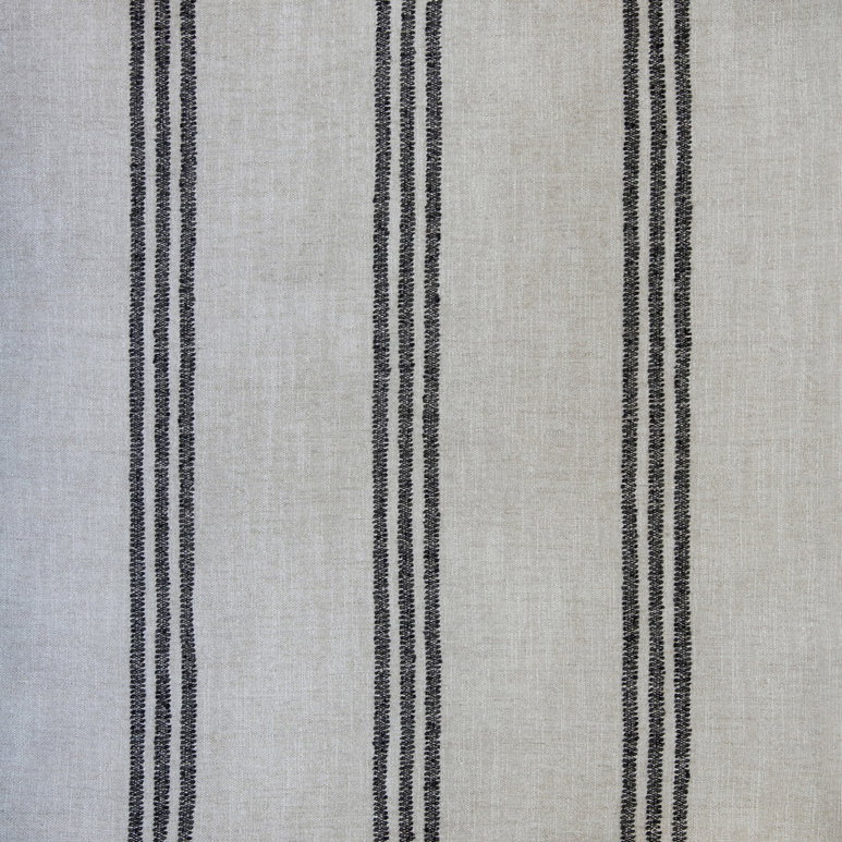 Kravet Karphi Stripe Charcoal Fabric