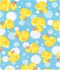 Bubble Duck WinterFleece Fabric