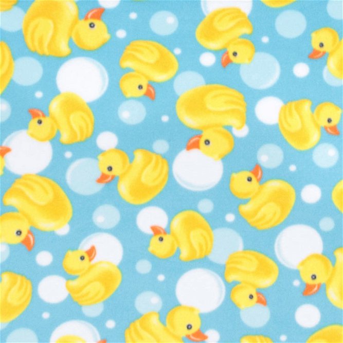 Bubble Duck WinterFleece Fabric