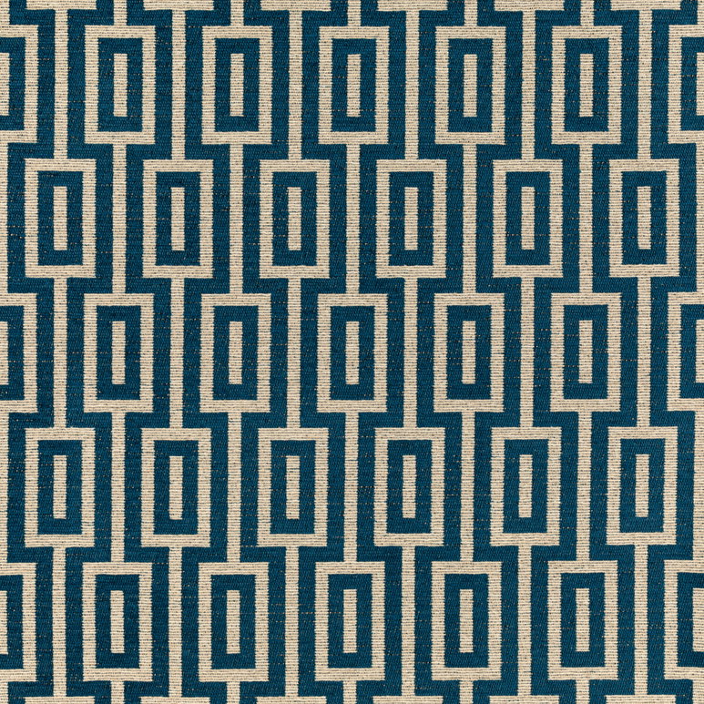 Kravet Street Key Ink Fabric