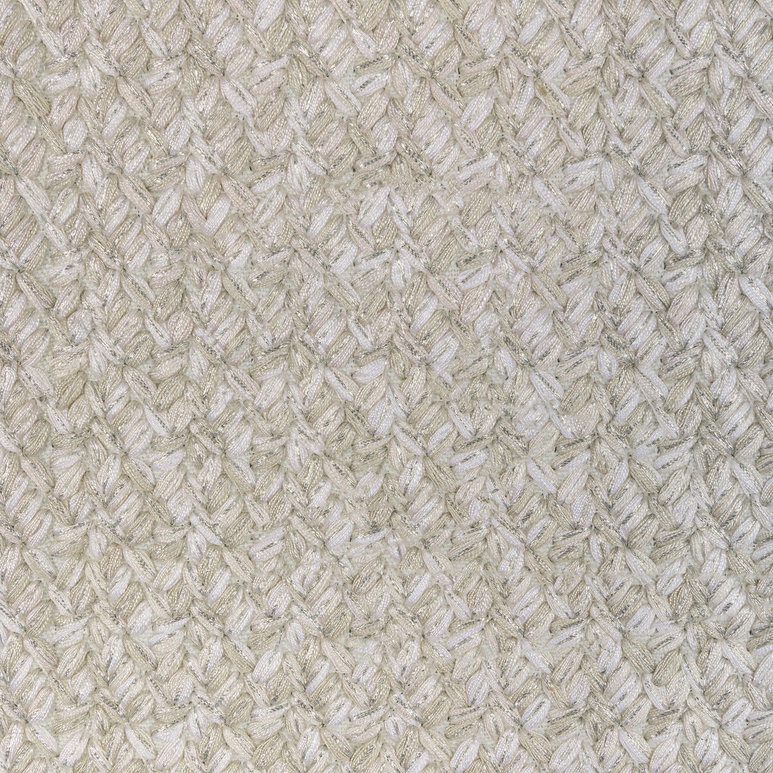 Kravet Gilded Lacing Natural Silver Fabric