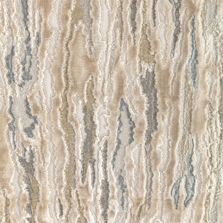 Kravet Velvet Waves Cream Fabric