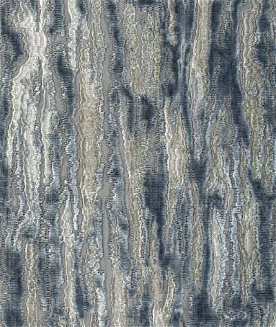 Kravet Velvet Waves Vapor Blue Fabric