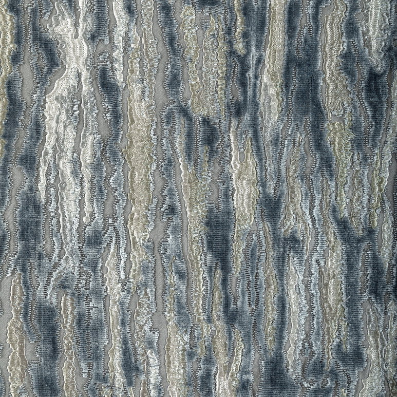 Kravet Velvet Waves Vapor Blue Fabric