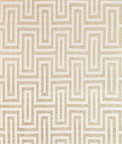 Kravet Geo Glam Ivory Gold Fabric