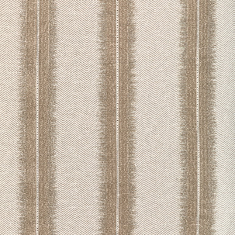 Kravet Etched Stripe Champagne Fabric