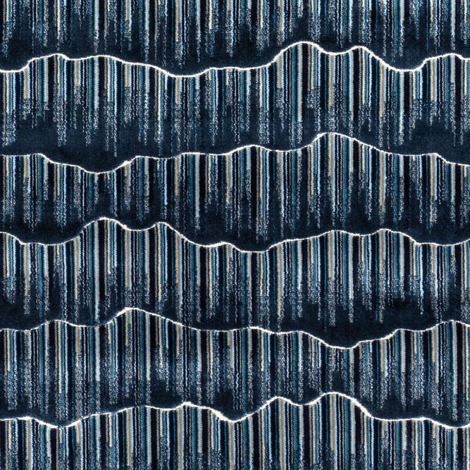 Kravet Mountainscape Indigo Fabric