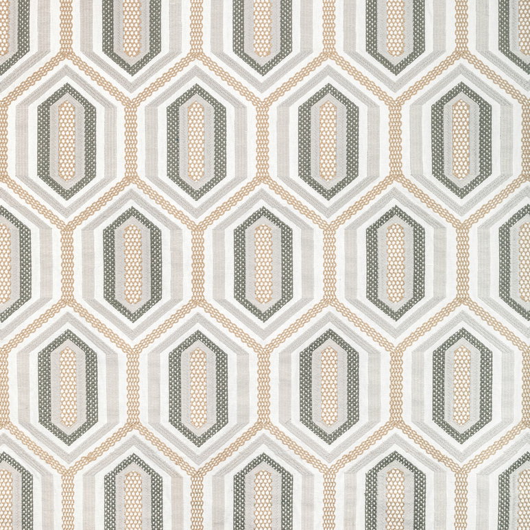 Kravet Kaleidoscope Emb Natural Fabric