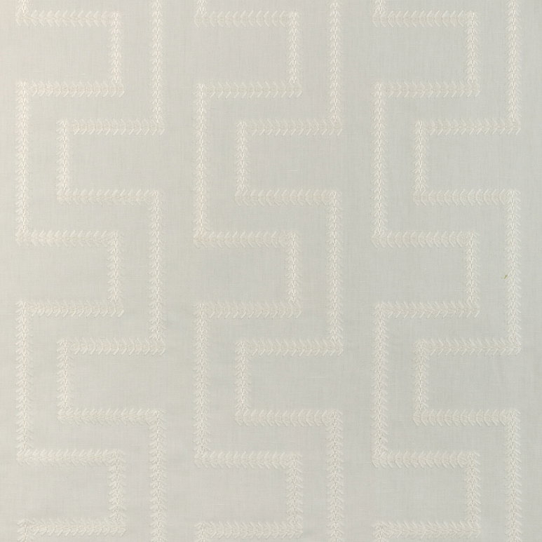 Kravet Roman Fret Ivory Fabric