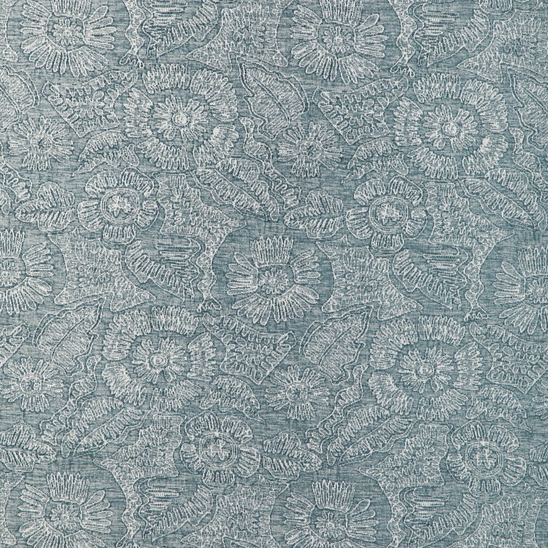 Kravet Chenille Bloom Sky Fabric