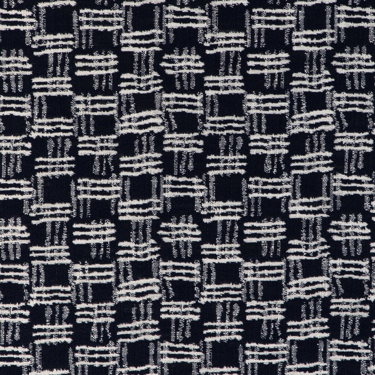 Kravet Cross Waves Ink Fabric