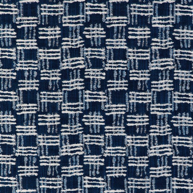 Kravet Cross Waves Marine Fabric