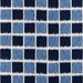 Kravet Ikat Squares Marine Fabric