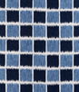 Kravet Ikat Squares Marine Fabric
