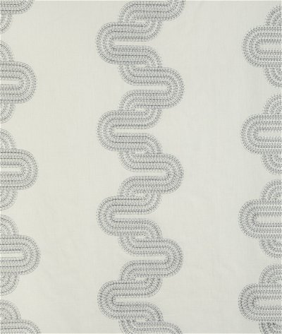 Kravet Cloud Chain Grey Fabric