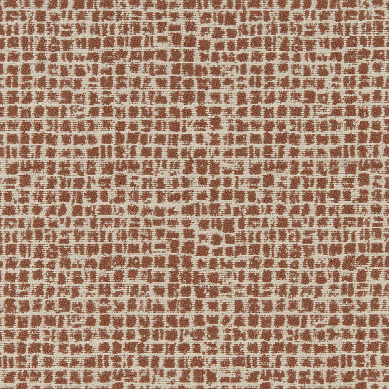 Kravet Zen Grid Clay Fabric