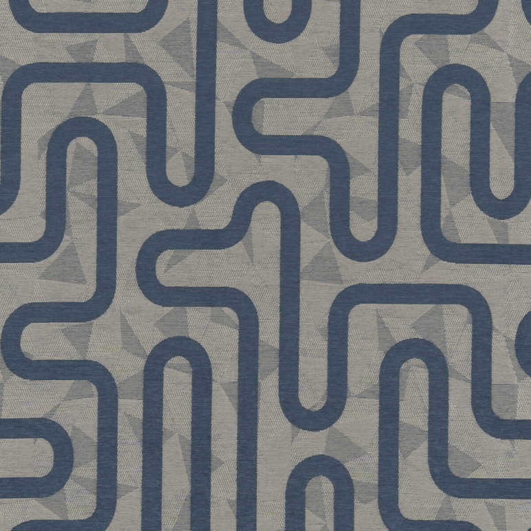Kravet Roundabout Midnight Fabric