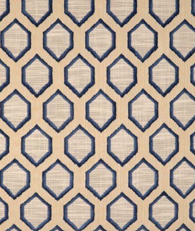 Kravet Waterlines Indigo Fabric