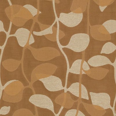 Kravet 3844.640 Shimmer Leaf Copper Fabric