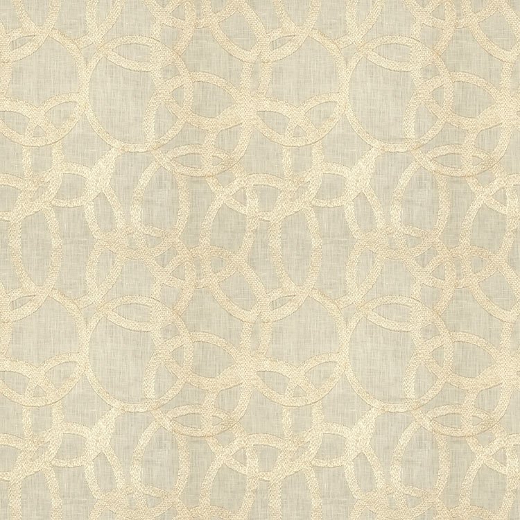 Kravet 3971.1 Keep Shining White Gold Fabric